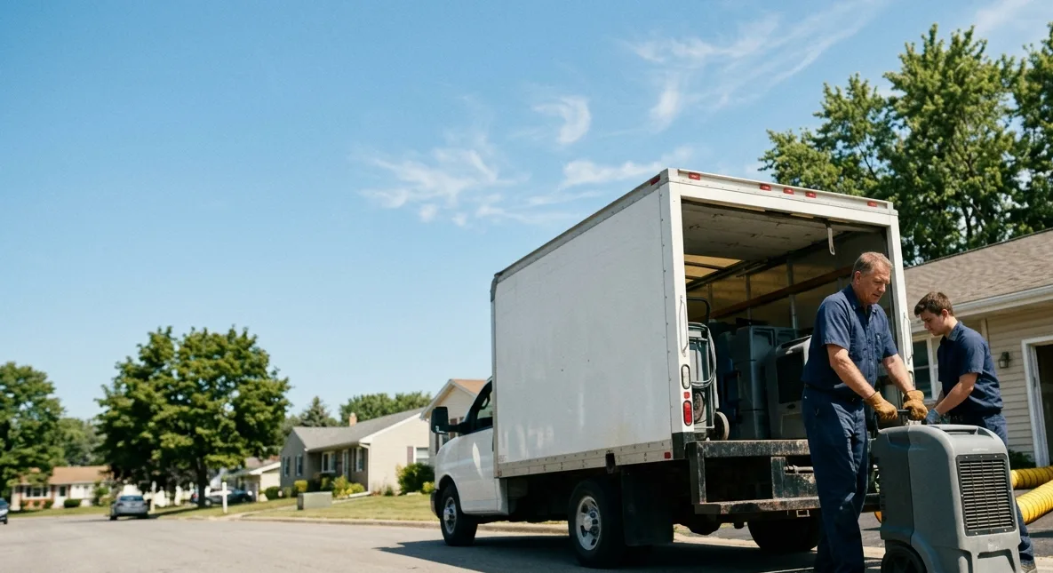 Water Damage Cleanup in Imlay City, MI near me